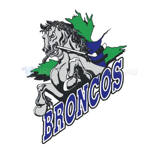 Swift Current Broncos Iron-on Stickers (Heat Transfers)NO.7557